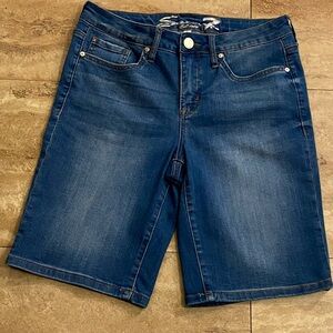 SEVEN7 Stylish Blue Denim Women's Shorts